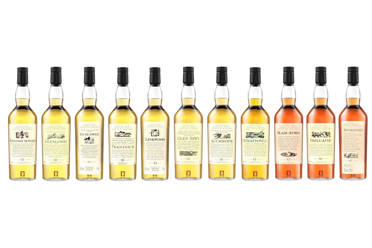 Die Flora & Fauna Kollektion - Single Malt Scotch Whisky, 11x70cl