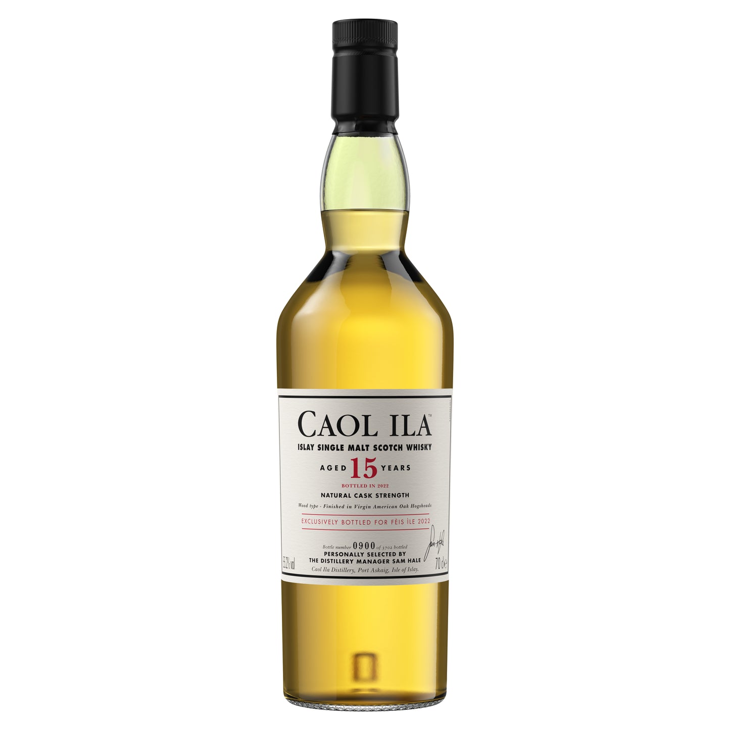 Caol Ila Fèis Ìle 2022 15 Jahre Single Malt Scotch Whisky, 70cl