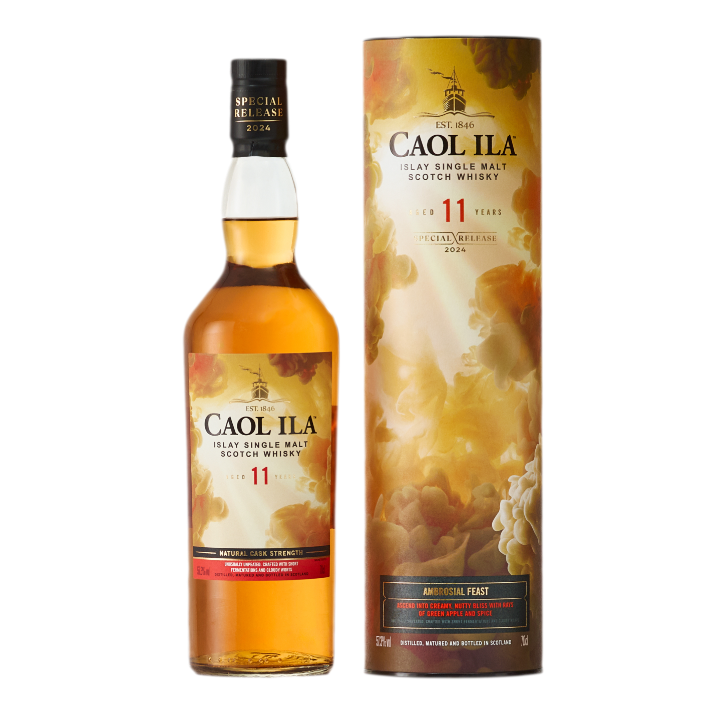 Caol Ila Ambrosial Feast Special Release 2024 Single Malt Scotch Whisky, 70cl