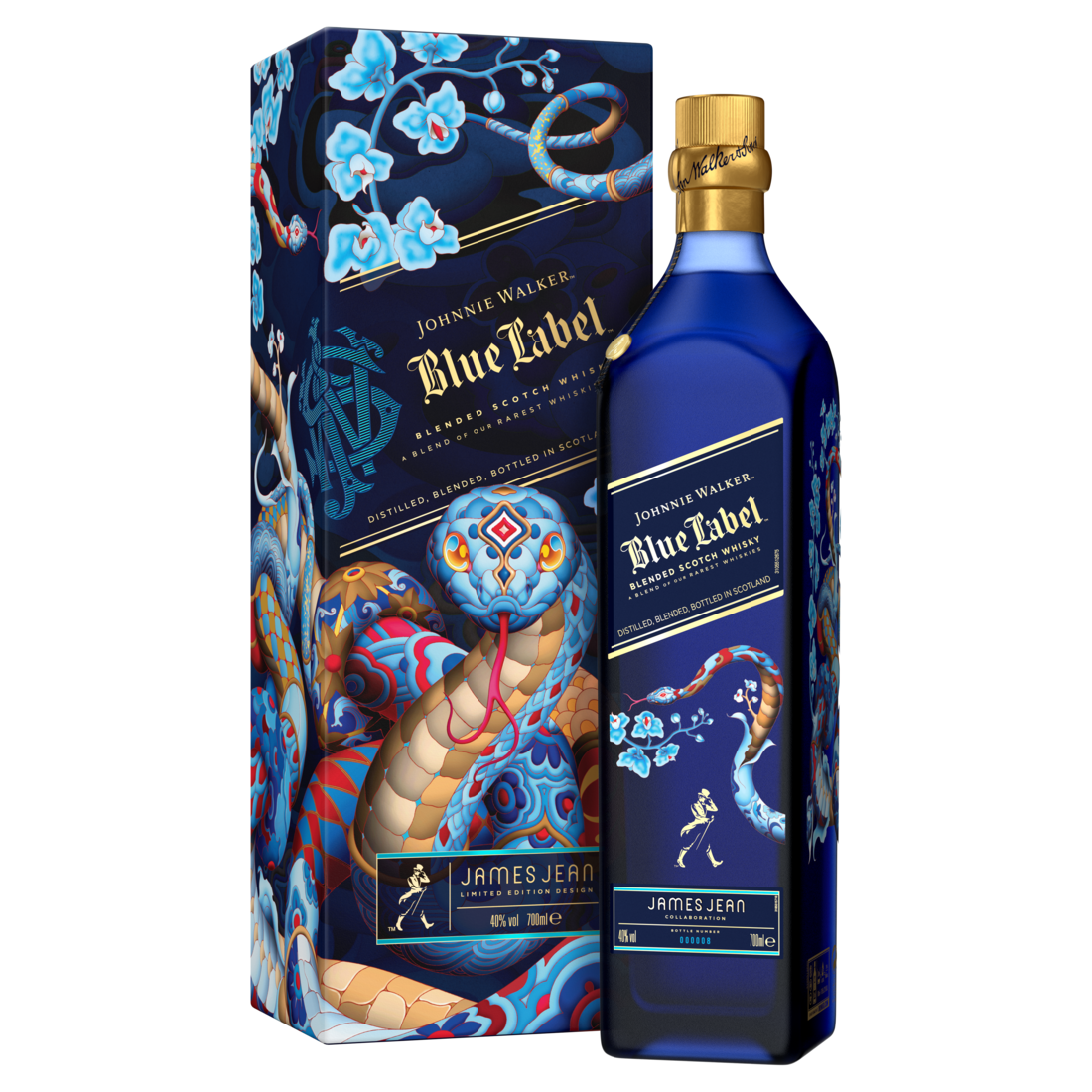 Johnnie Walker Blue Label Lunar New Year Edition, 'Year of the Snake', Blended Scotch Whisky