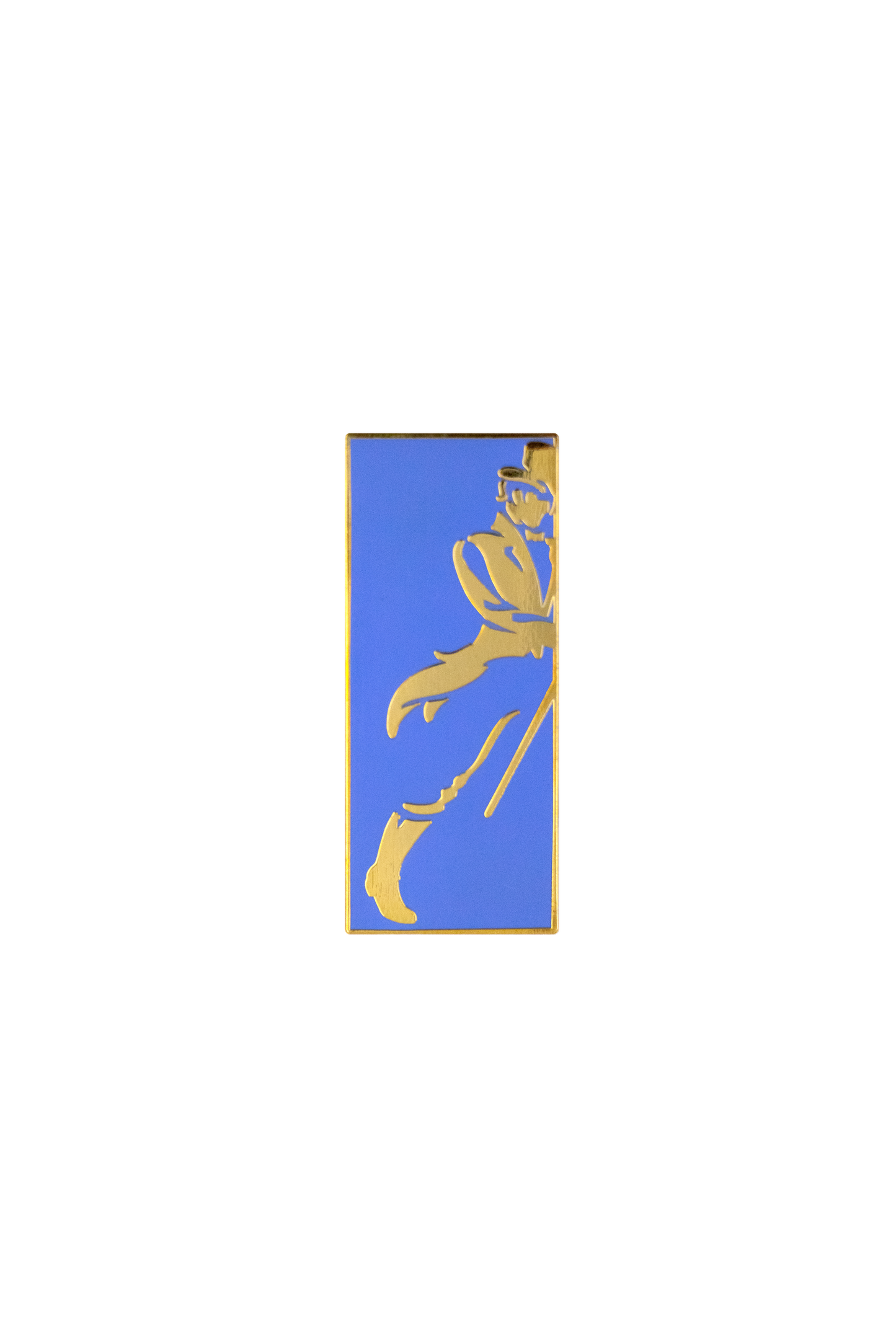 Johnnie Walker Striding Man Anstecknadel Blau