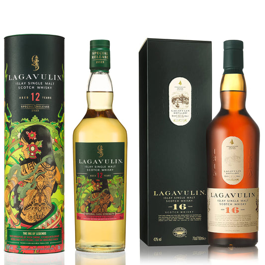 Lagavulin 12 Jahre Special Release 2023 & Lagavulin 16 Jahre, 2x70cl