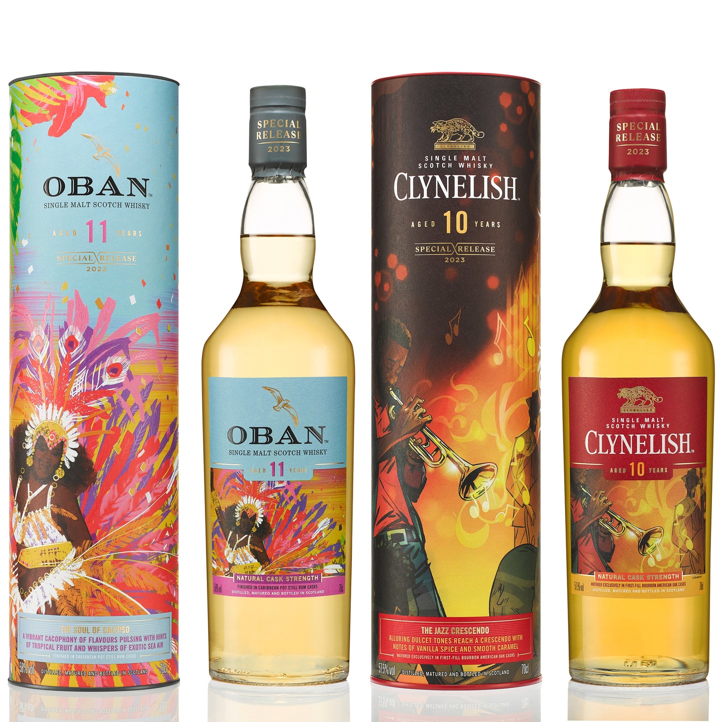 Oban 11 & Clynelish 10 Jahre Special Release 2023 Single Malt Scotch Whisky, 2x70cl