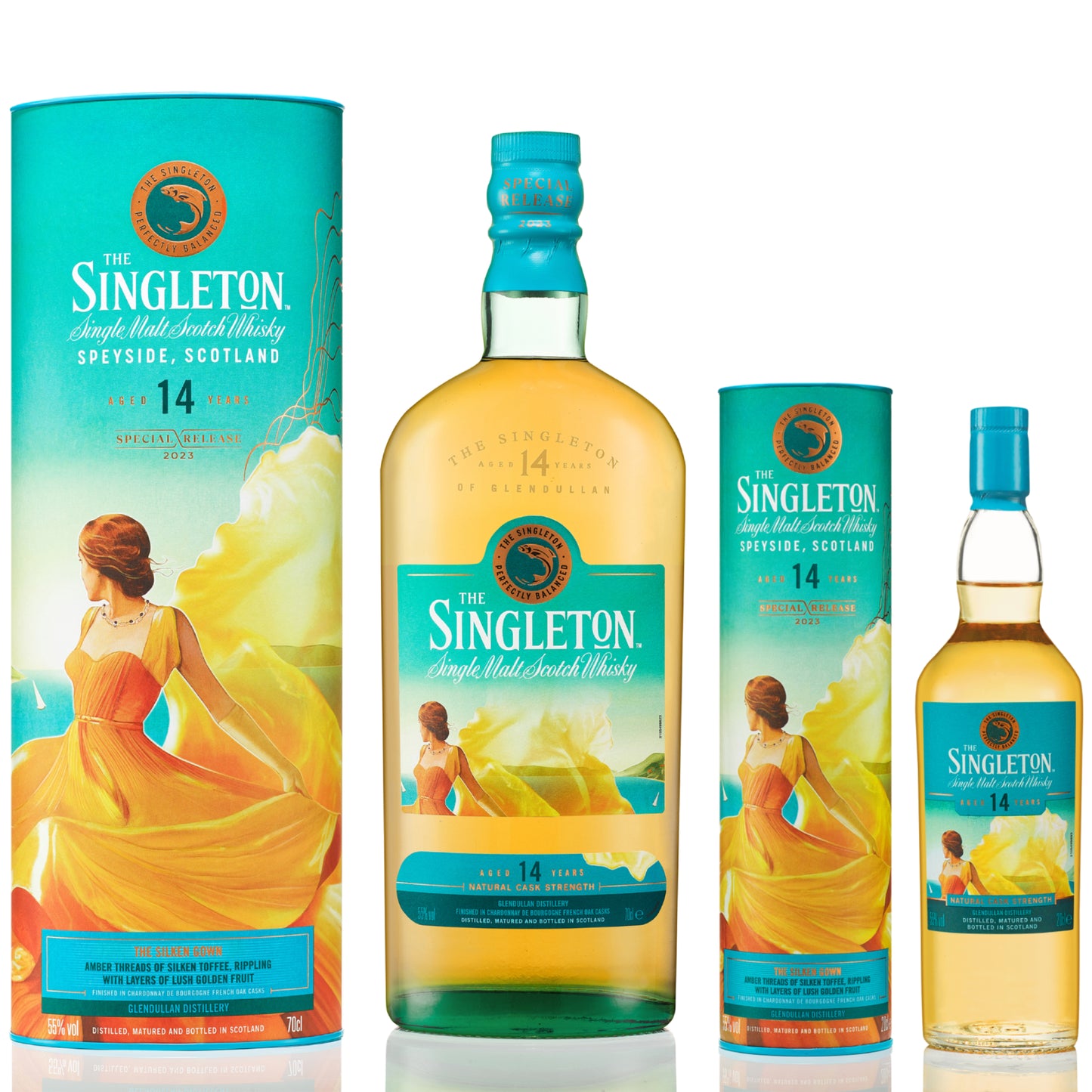 The Singleton 14 Jahre Special Release 2023 Single Malt Scotch Whisky Bündel, 1x20cl & 1x70cl