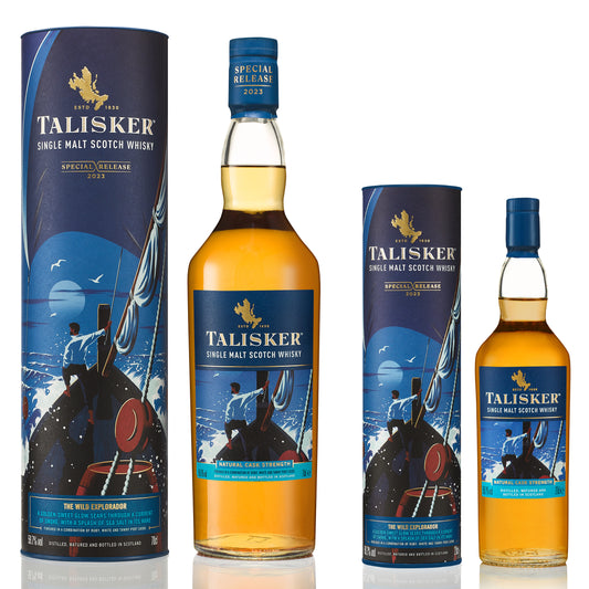 Talisker Special Release 2023 Single Malt Scotch Whisky Bündel, 1x20cl & 1x70cl